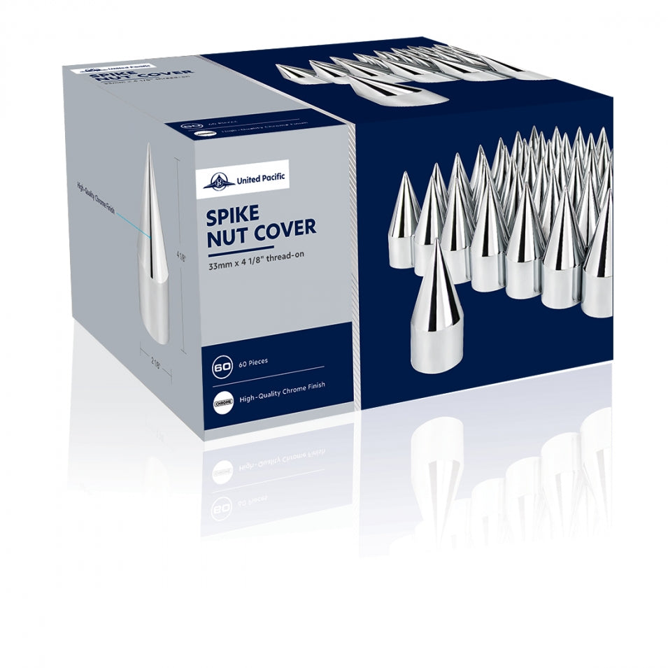 (60/CBOX) 33MM X 4 1/8" SPIKE NUT COVER - THREAD-ON