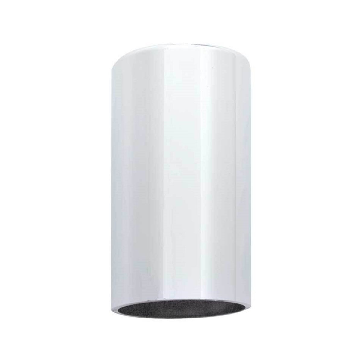 33mm x 3-1/2" Chrome Plastic Cylinder Nut Cover - Thread-On (20/Pack) Truck Semi