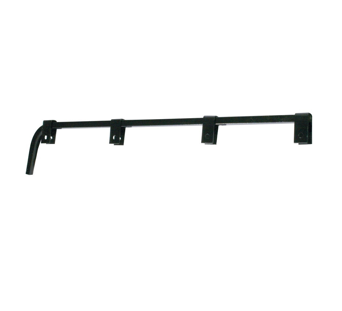 1 Pair United Pacific 10671 Black Straight Mud Flap Hanger - No Coil