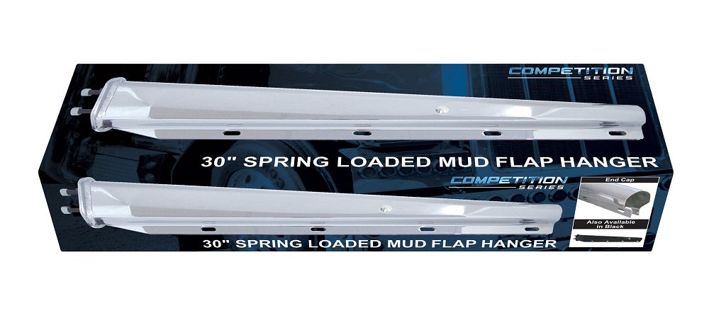 30" Stainless Competition Series Heavy Duty Mud Flap Hanger 2-1/2" Bolt Pattern