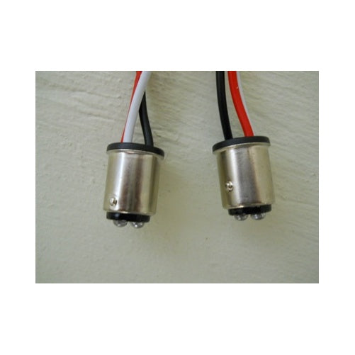(2) 1157 Wire Plug Adapters For Tail Lamp Sockets / Covert Wiring To 1157 Socket