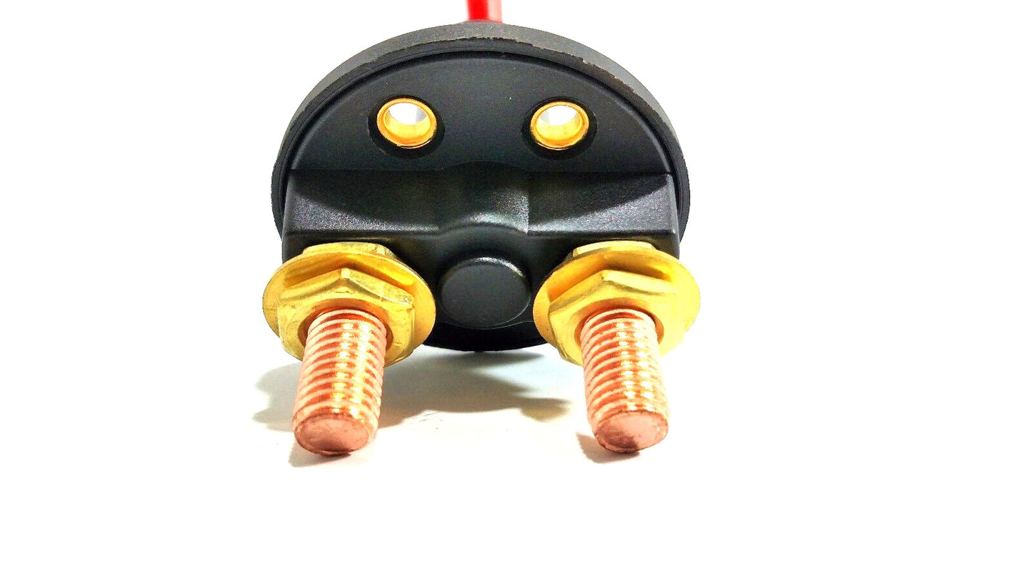 Battery Disconnect Cut Off Kill Switch w/ Key - Truck, Car, RV - Plastic Housing