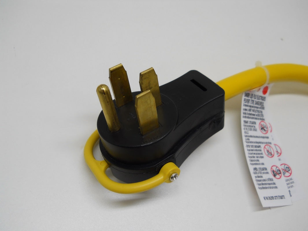 30A Female To 50A Male 18" Pigtail RV Camper Motor Home Dog Bone Adapter Cord