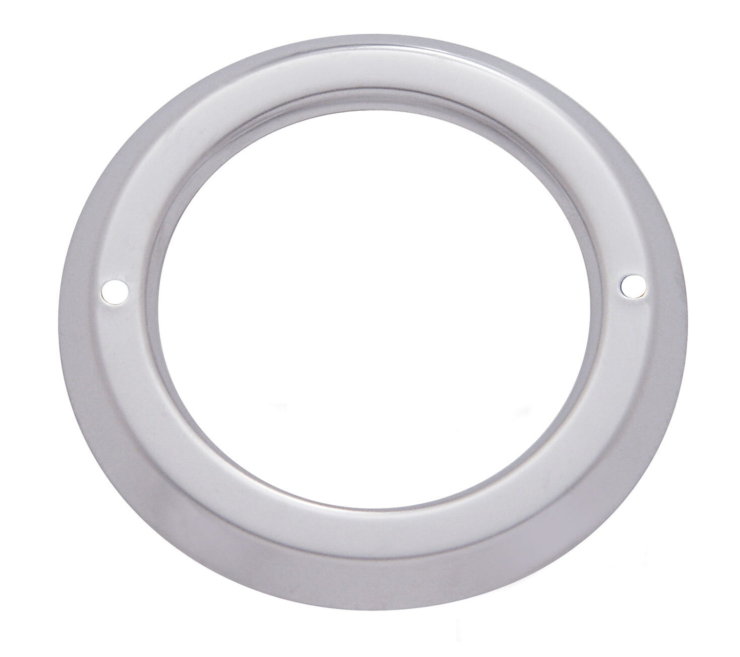 Round Stainless Steel Bezel / Covers 2" LED Side Marker Clearance Light