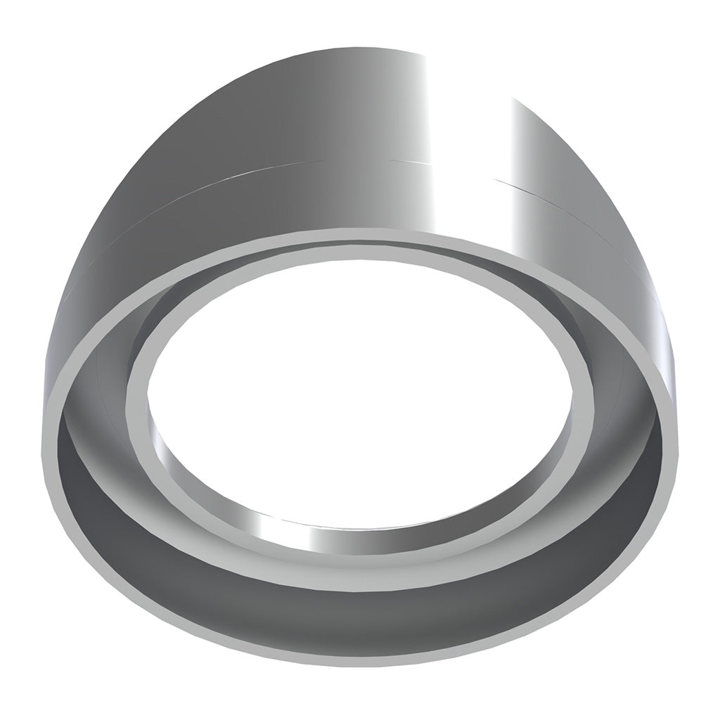 CHROME PLASTIC SMALL GAUGE BEZEL WITH VISOR FOR 1996-2010 FREIGHTLINER CENTURY