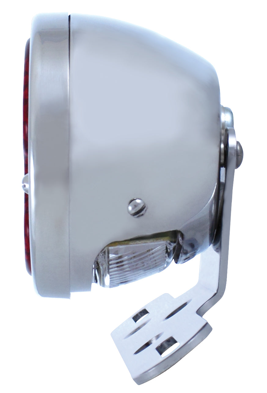 Vintage 1928 "DUO LAMP" Taillight with Chrome Mounting Bracket