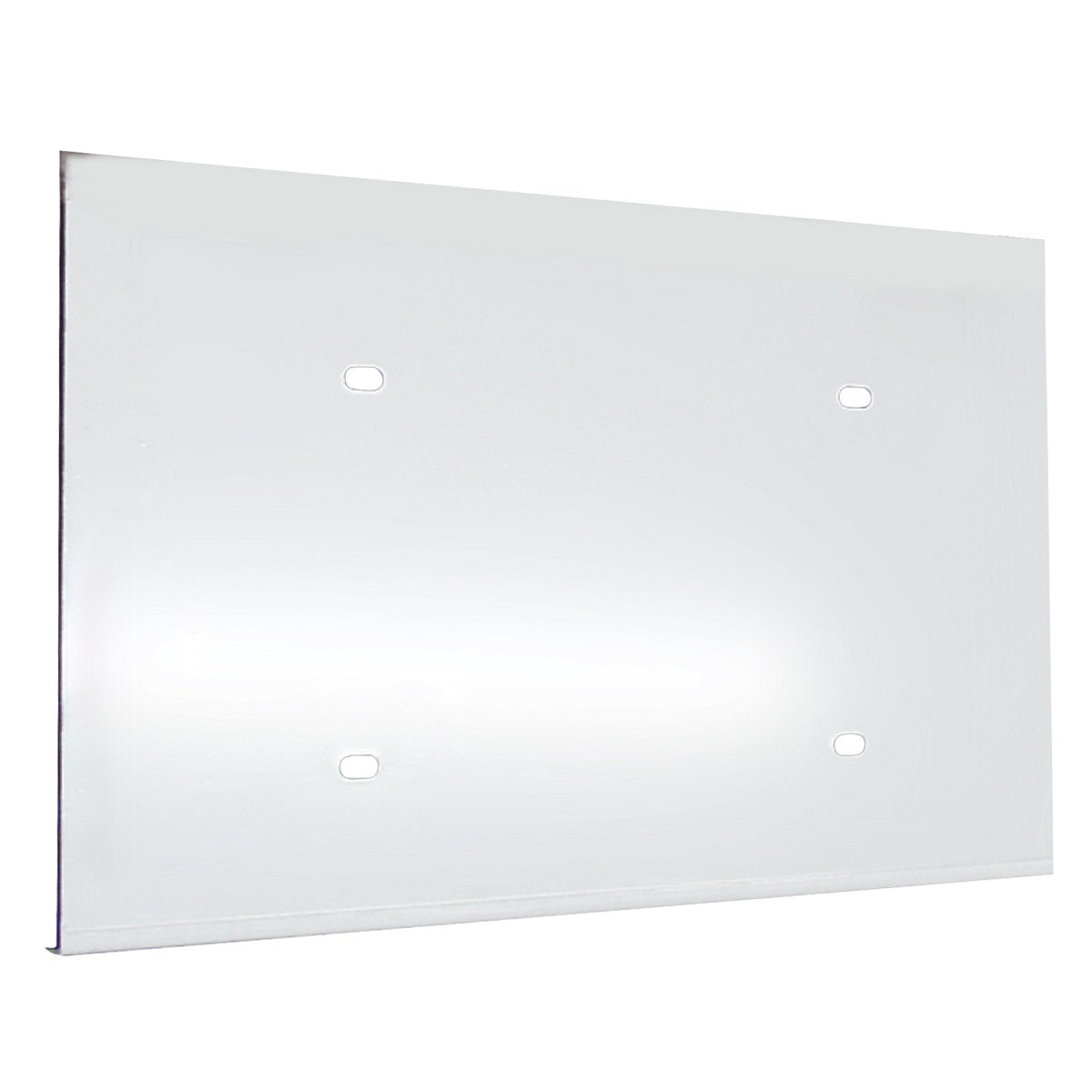 Stainless Steel License Plate Holder. 14" x 8" Frieghtliner, Peterbilt, Fits Kenworth