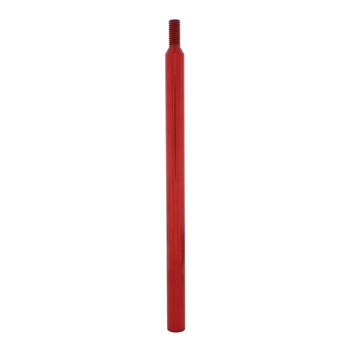 12" Candy Red Shifter Shaft Extension w/ lower Gearshift Cover and Shift Knob