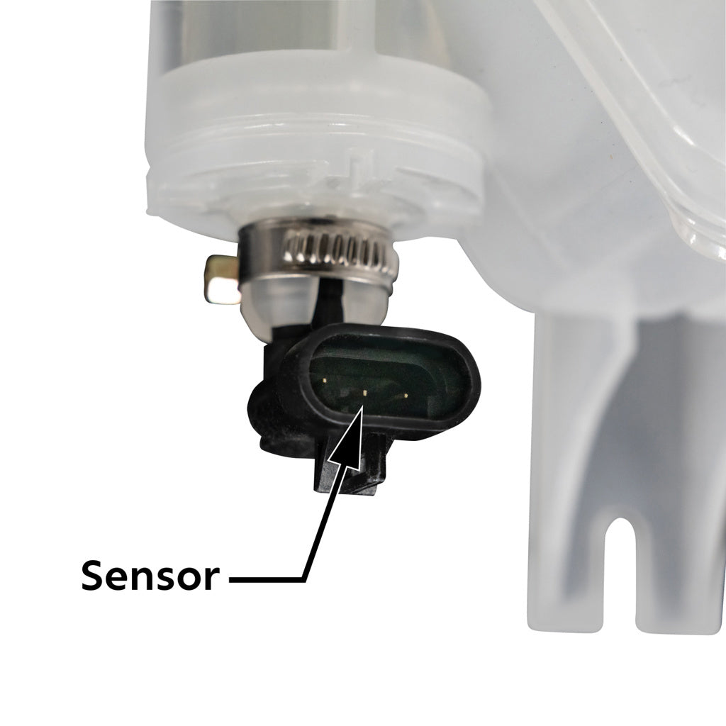 Pressurized Coolant Reservoir & Coolant Lever Sensor. Fits Volvo VNL/VNM 2008-17