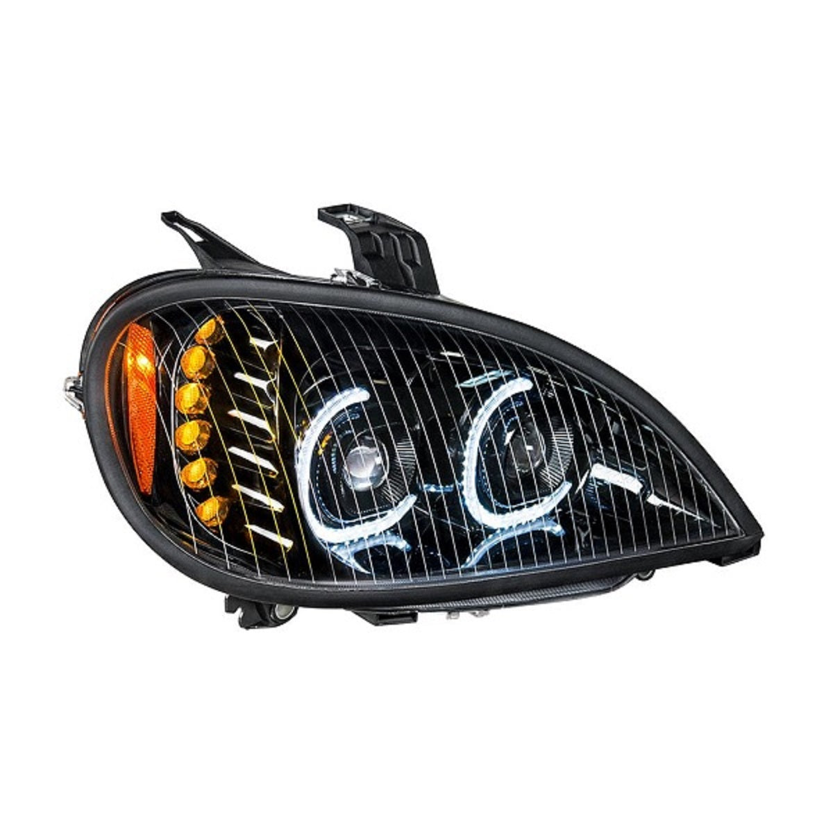 High Power LED Blackout Projection Headlight 2001-2020 Freightliner Columbia