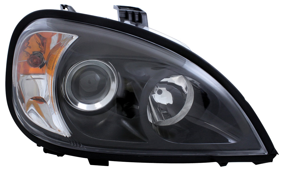 (1) Pair of Blackout Projection Headlights For 1996-2020 Freightliner Columbia