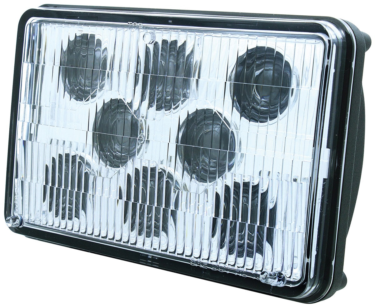 ULTRALIT - 8 High Power LED 4" X 6" Headlight - High Beam
