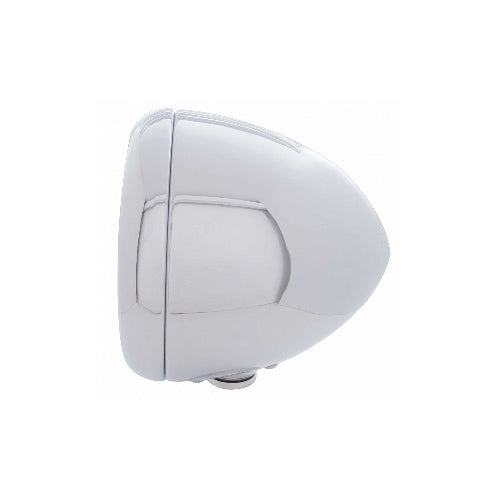 (1) Chrome Headlight Lamp Housing. Accommodates 7" Round Headlights