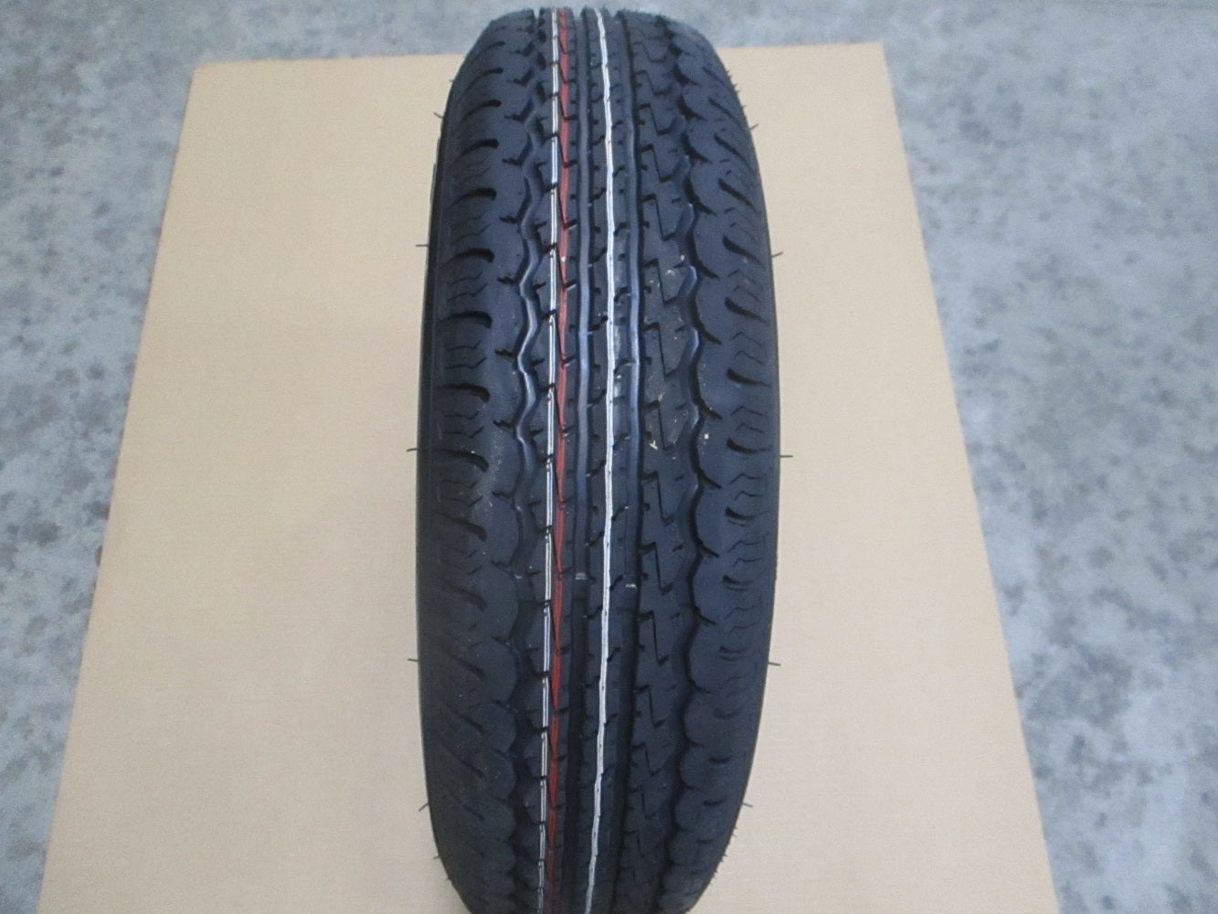 Trailer Camper 15" Silver 15x5x4.5 Dexstar Silver Wheel Rim ST205/75R15 Radial Tire
