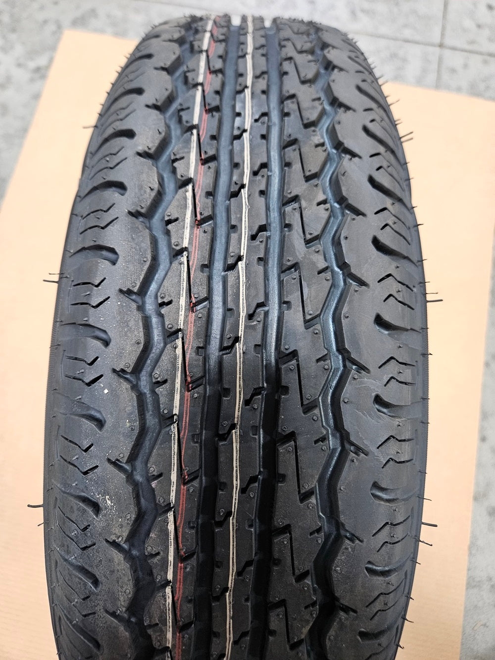 Trailer Camper 15" Silver Aluminum Wheel Rim 15x6x4.5 ST205/75R15 Radial Tire D Load