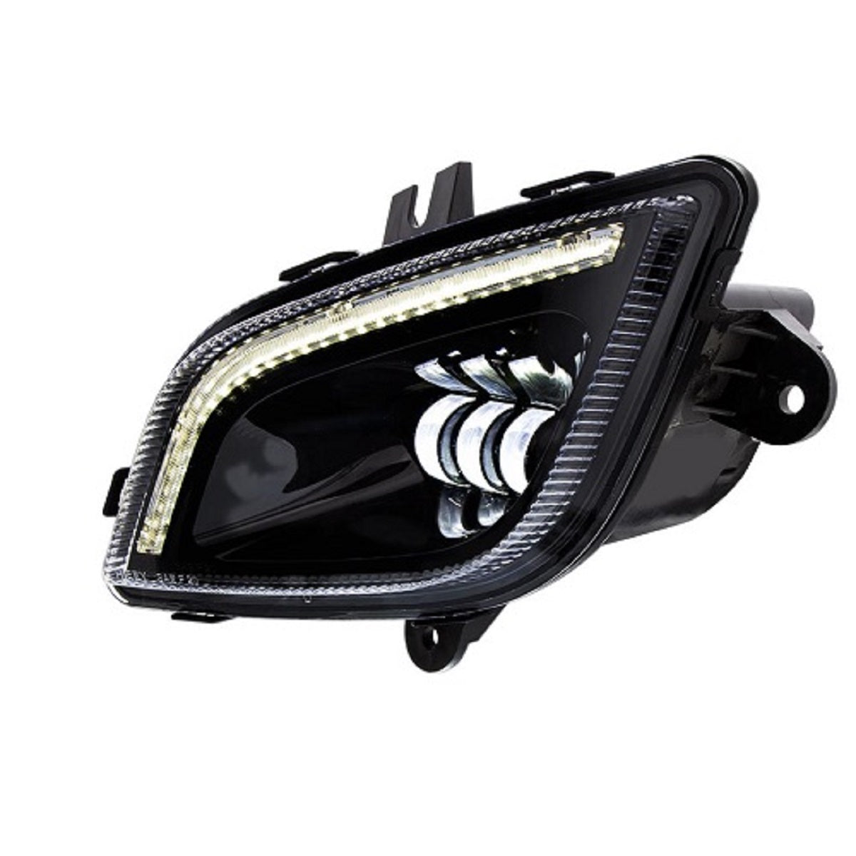 Pair of 34 LED Fog Light W/LED Light Bar For 2018-22 Freightliner Cascadia RH LH