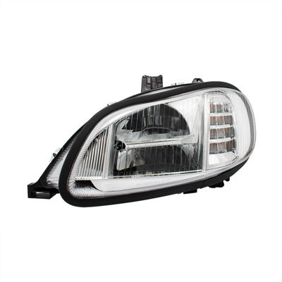 Chrome High Power Full LED Headlights For 2003-2024 Freightliner M2 RH & LH