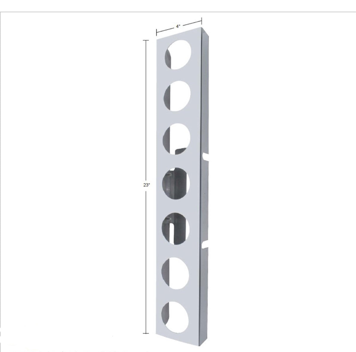 Compatible with Kenworth Front Air Cleaner Bracket 2" LED Amber Lights Clear Lens