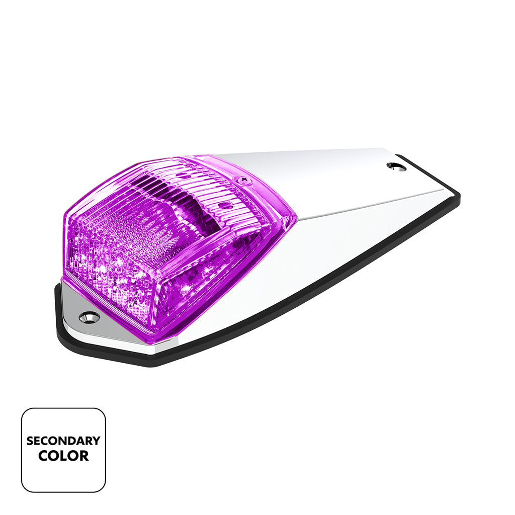 17 LED Grakon 5000 Cab Light Dual Color. Amber Clearance to Purple Auxiliary