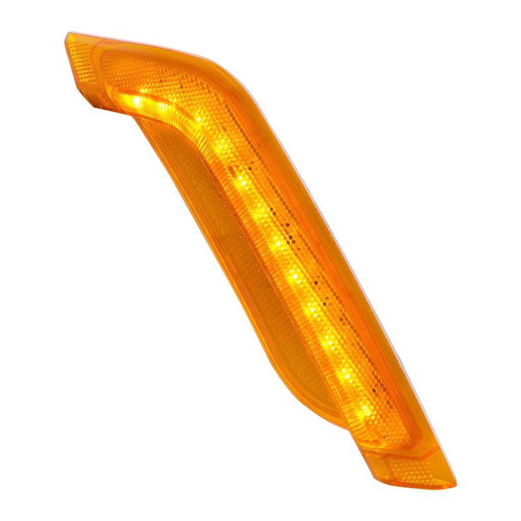 12 Amber LED Fender Turn Signal Light 2014-19 Peterbilt 579 2011-19 587 LH/RH