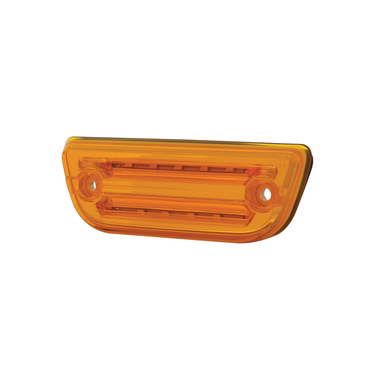 9 LED Rectangular Cab Light For Peterbilt 2013-18 579 Amber Lens/Amber LED's