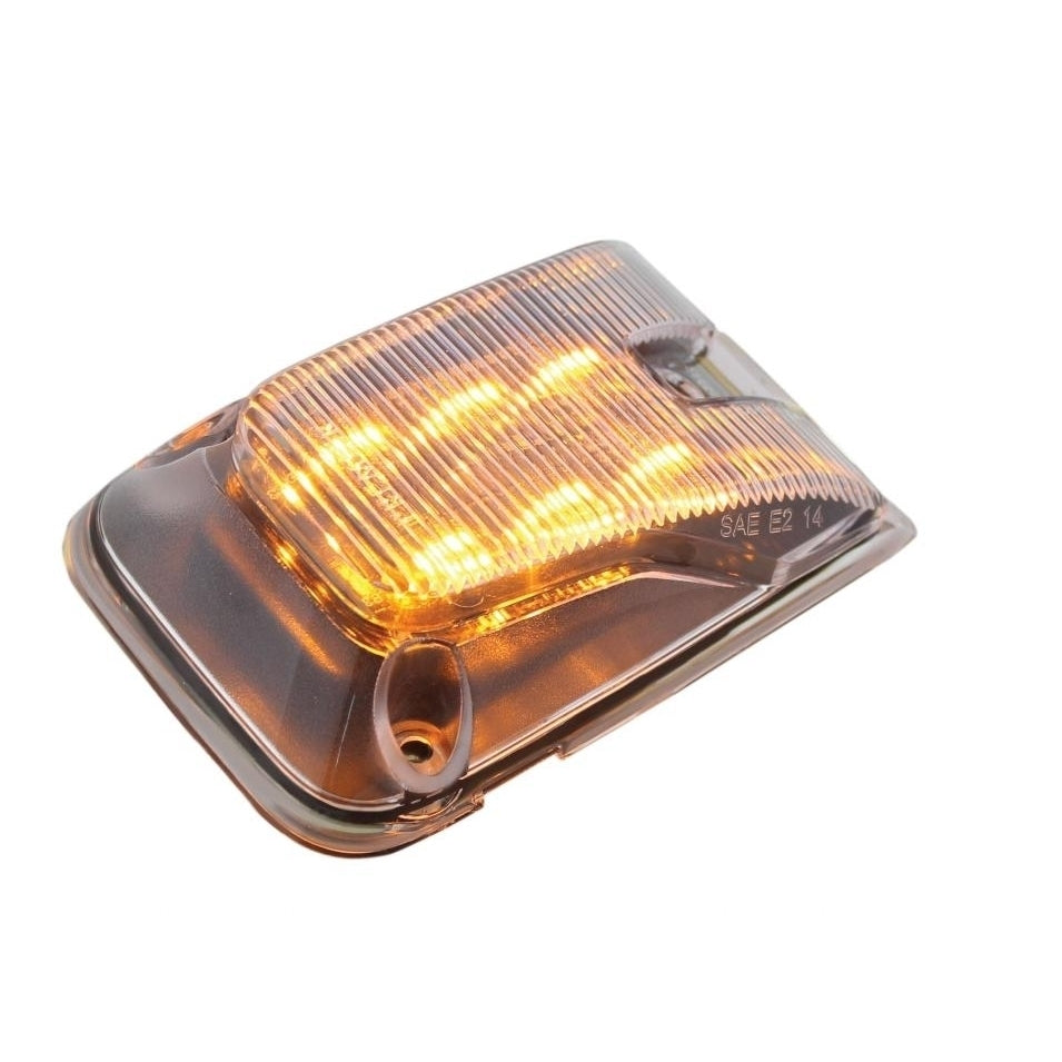 Compatible with Volvo VNL, LED Side Marker Indicator Light Amber LED's