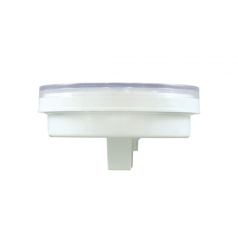 (2) 4" Round Clear White " Halo " 21 LED Reverse Back Up Utility Light Kits