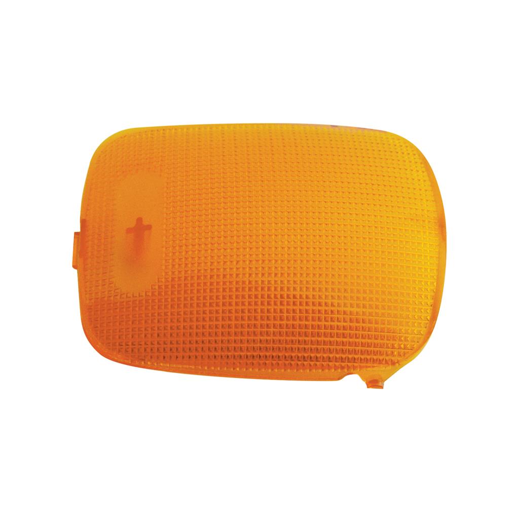 Rectangular Dome Light Lens For 2006+ Peterbilt - Amber