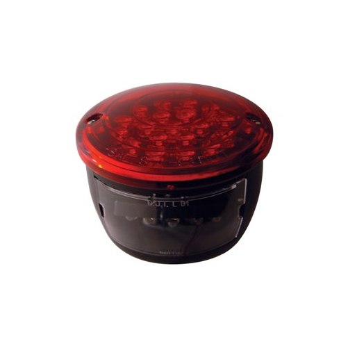 Round 19 LED Stud Mount Light With 5/LED License Light Stop, Turn & Tail RH & LH
