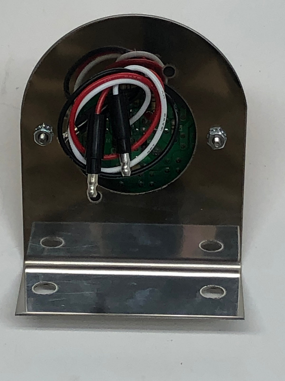 Stainless Light Bracket 17 Amber LED Dual Function Reflector Light. Amber Lens