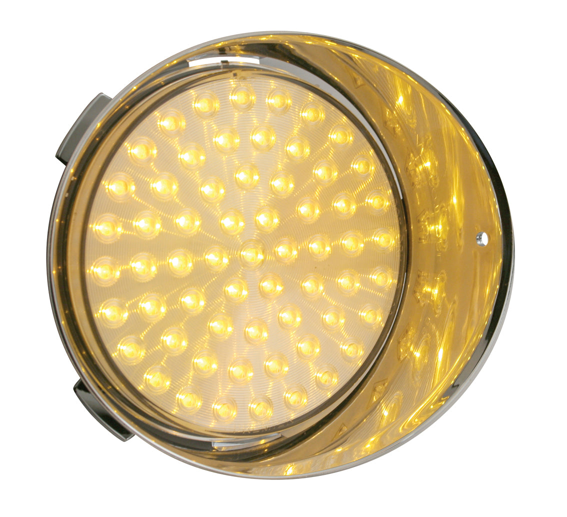 Freightliner Century 1996-2005 Running Daytime Lights 61 Amber LED/Clear Lens