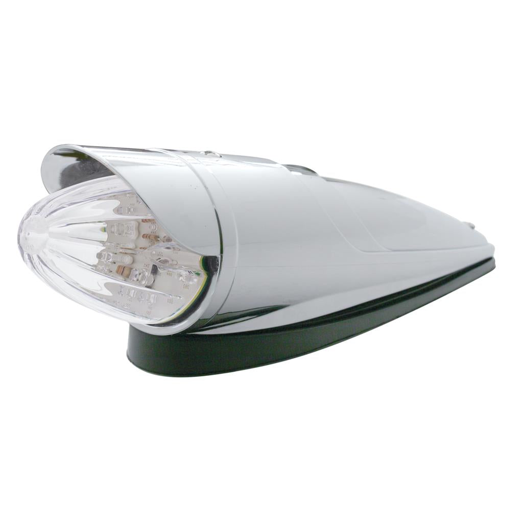 19 LED Watermelon Grakon 1000 Cab Light Kit W/ Visor - Amber LED/Clear Lens