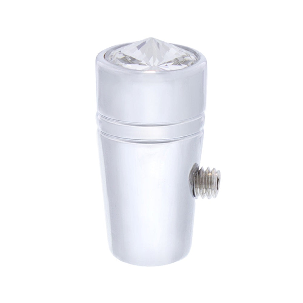 3-Pack Mini Toggle Switch 1" Extension with Clear Crystal for Peterbilt 379 359