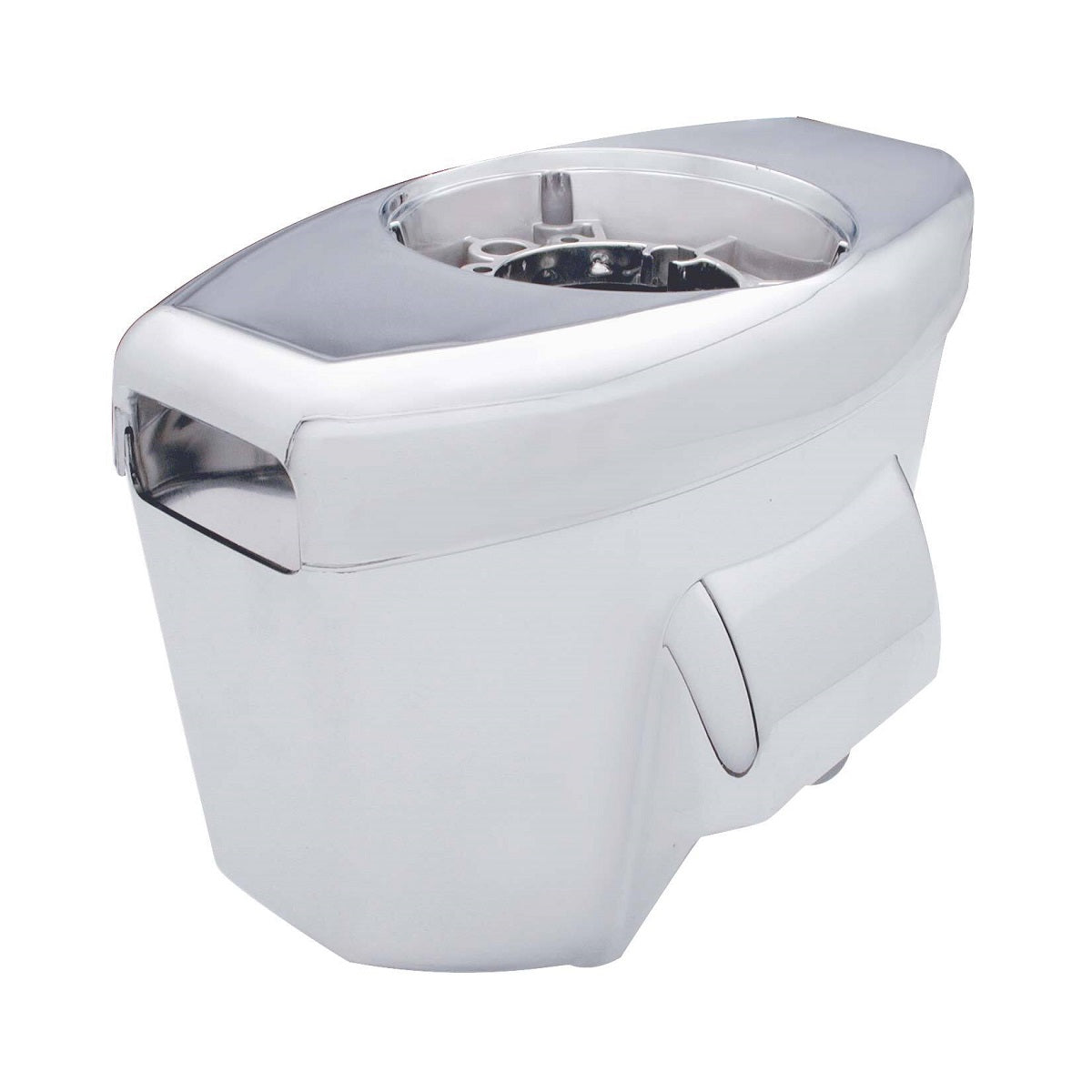 Chrome Upper Steering Top Cover 1997-01 Fits Kenworth W900/T800, Peterbilt 379/378