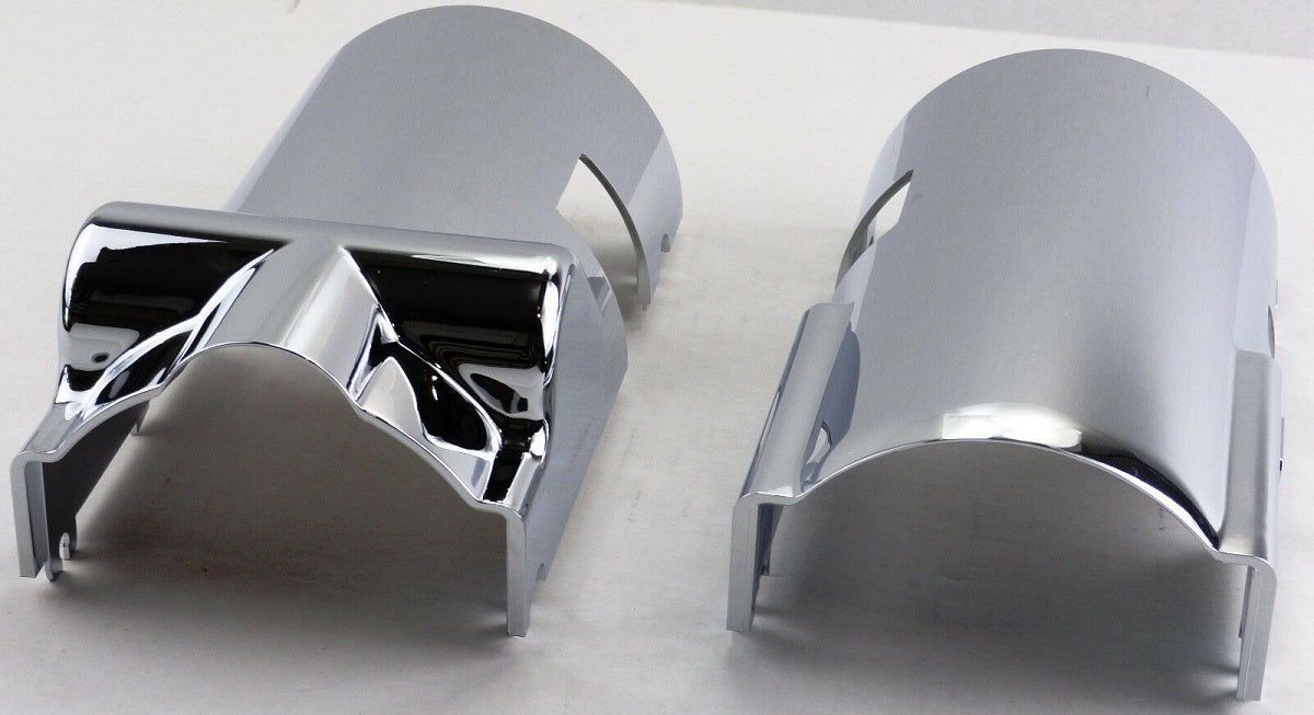 Chrome Mid Steering Column Cover Round Fits Kenworth Peterbilt 1998-2002
