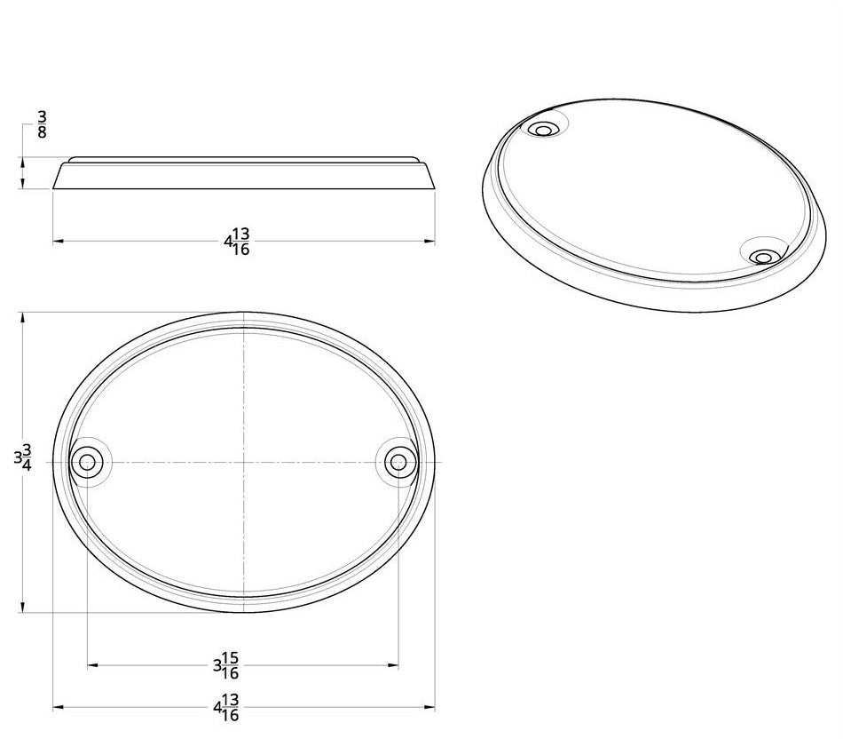 Chrome CB Radio Speaker Cover Fits Kenworth W900L/T600 1993-05 and T800 1986-05