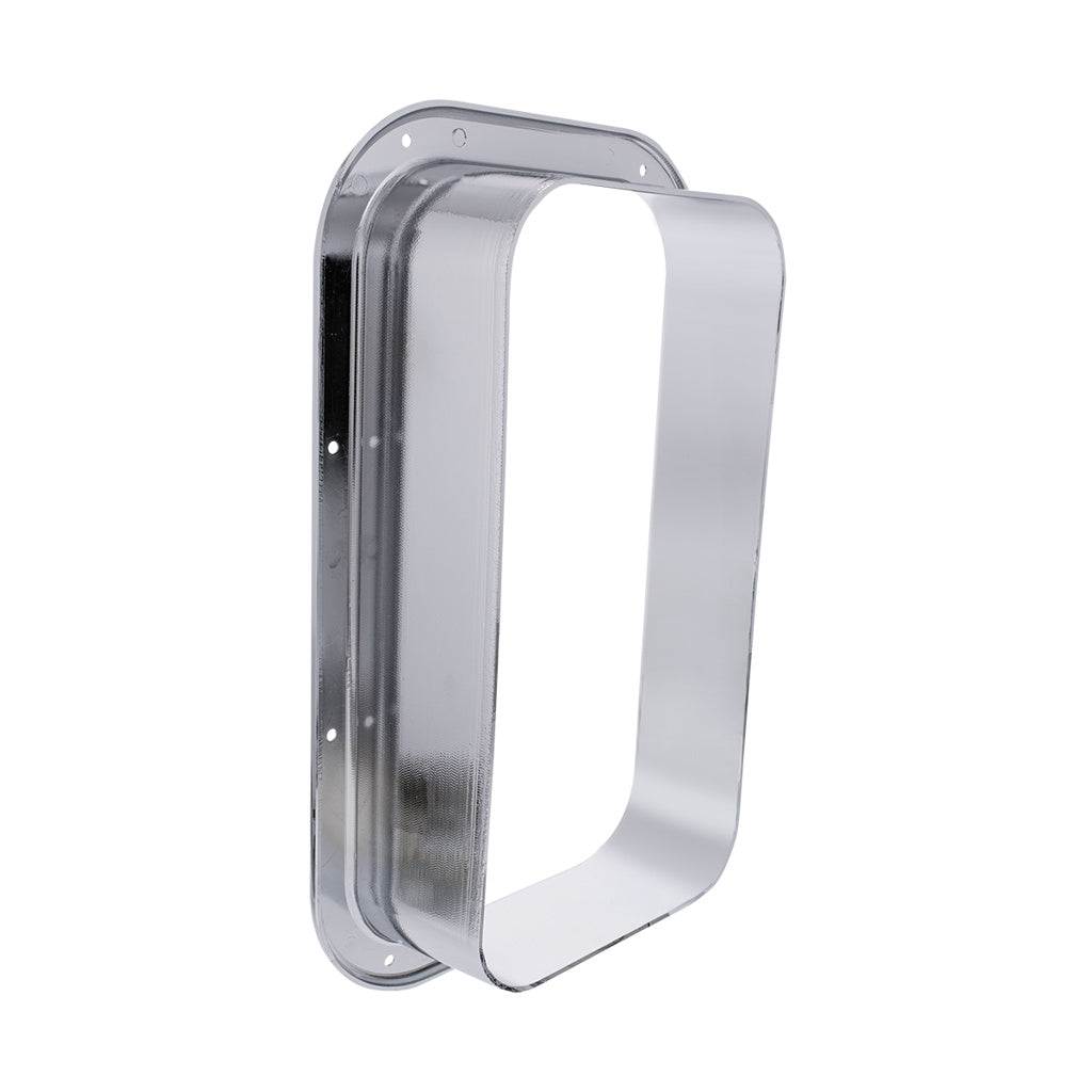 Chrome Plastic Interior View Window Trim Fits Kenworth W900L 1990-05, T800 1986-05