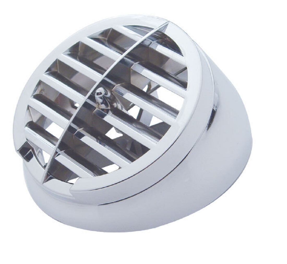 Defroster A/C Vent Round Chrome Plastic 359 Peterbilt Fits Kenworth A Model