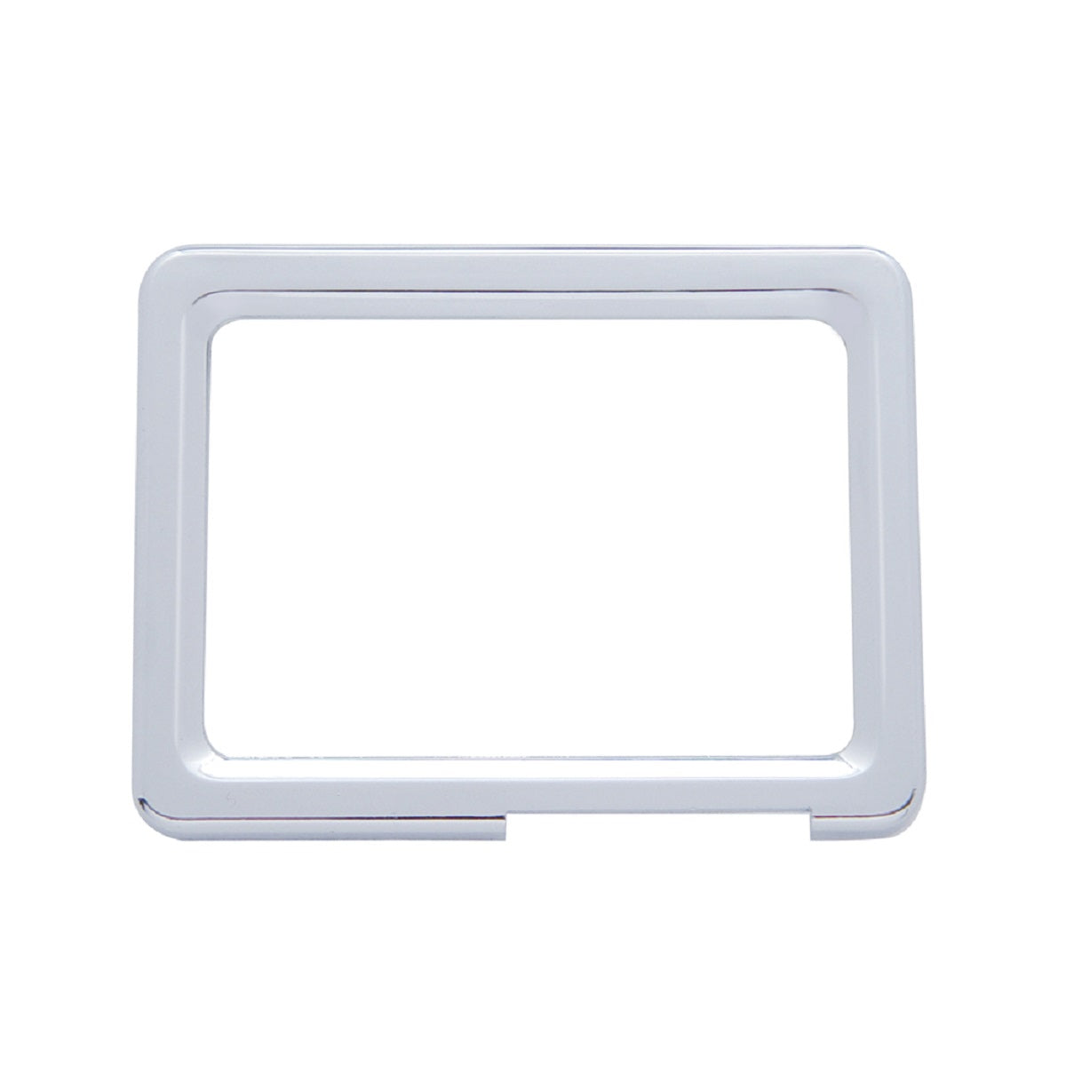 Chrome Plastic Fits Kenworth Center Dash Indicator Bezel with Automatic Transmissions