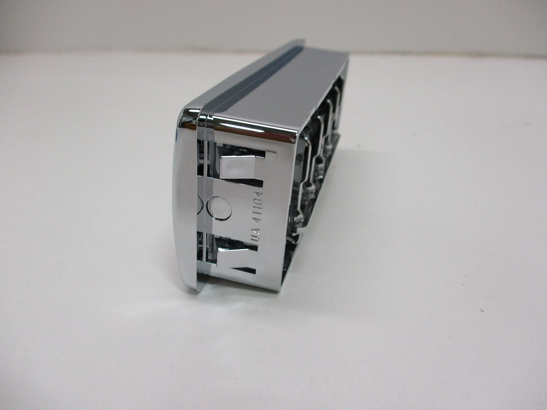 Fits Kenworth 2002+ Heater A/C Vent / Chrome Plastic Dash Center Vent Grill