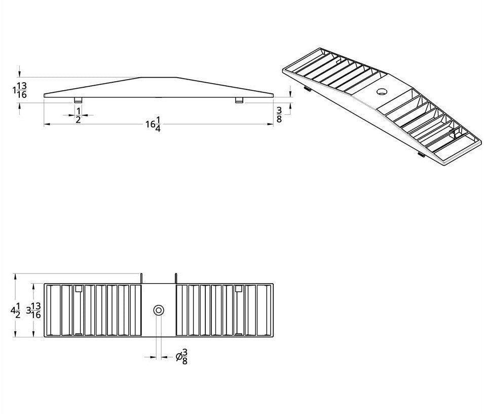 Chrome Plastic Top A/C Defroster Vent Freightliner Classic 89-10, and FLD 89-09