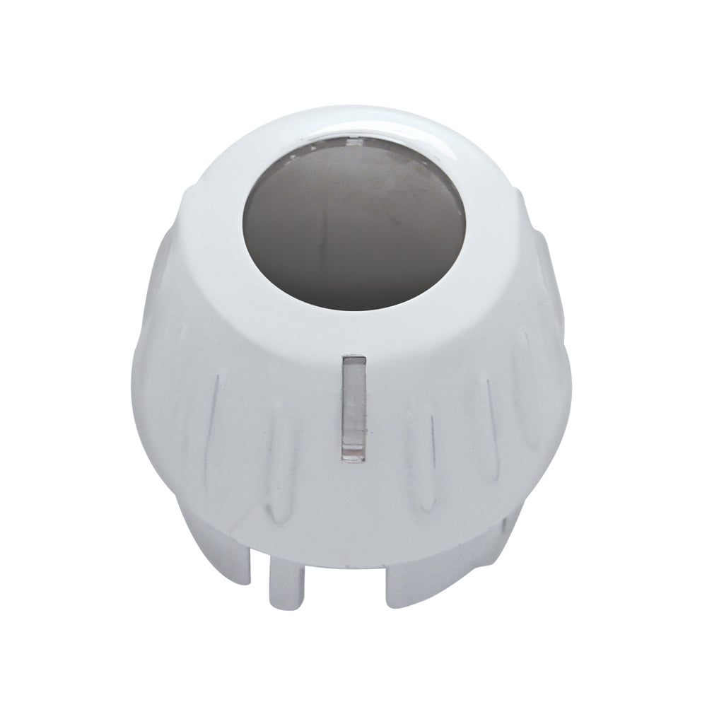 Chrome Plastic Outer A/C Control Knob Fits Various Peterbilt, Fits Kenworth 2006-2019