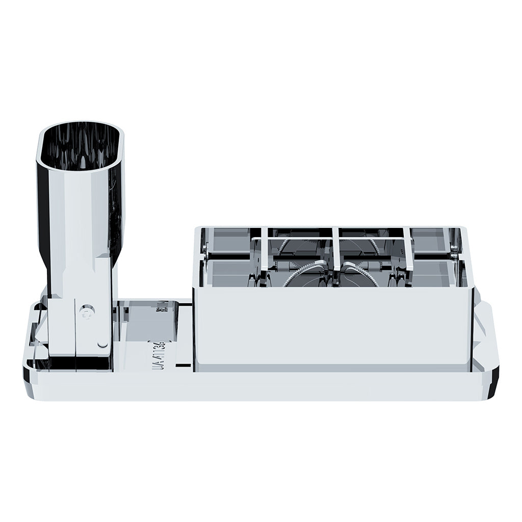 Chrome Plastic A/C Vent Kit. Fits Fits Kenworth 2001 & Older Trucks