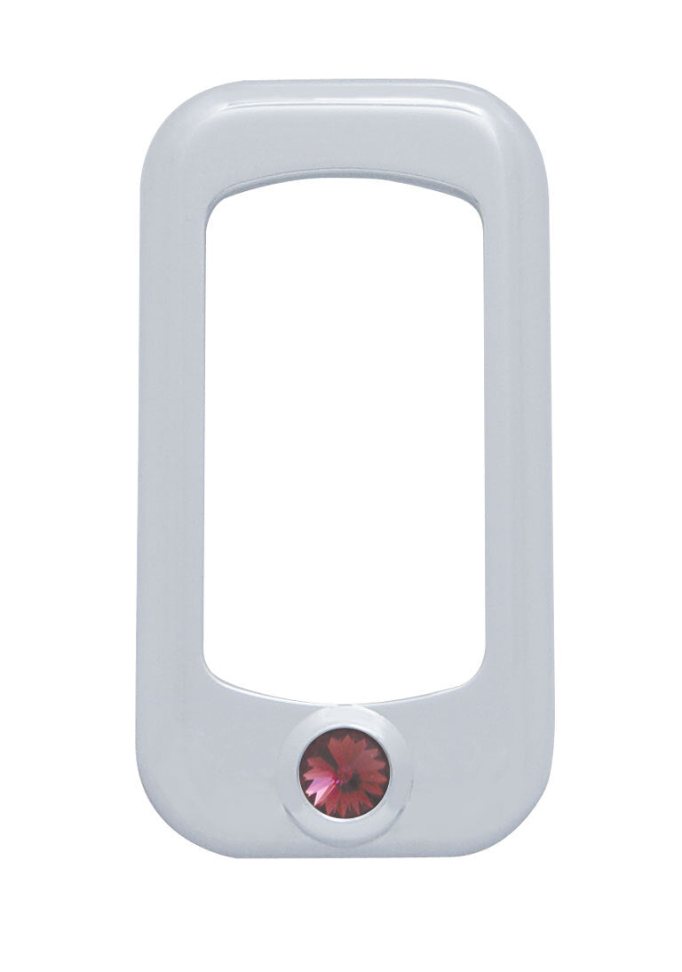 (3) Purple Rocker Switch Trim Peterbilt Fits Kenworth Truck Semi