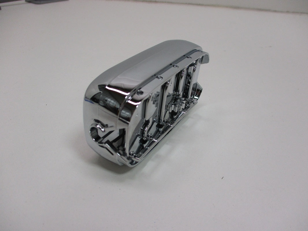 (4) Peterbilt 2006 -18 379 389 Heater A/C Vent Chrome Plastic Dash Purple Diamond