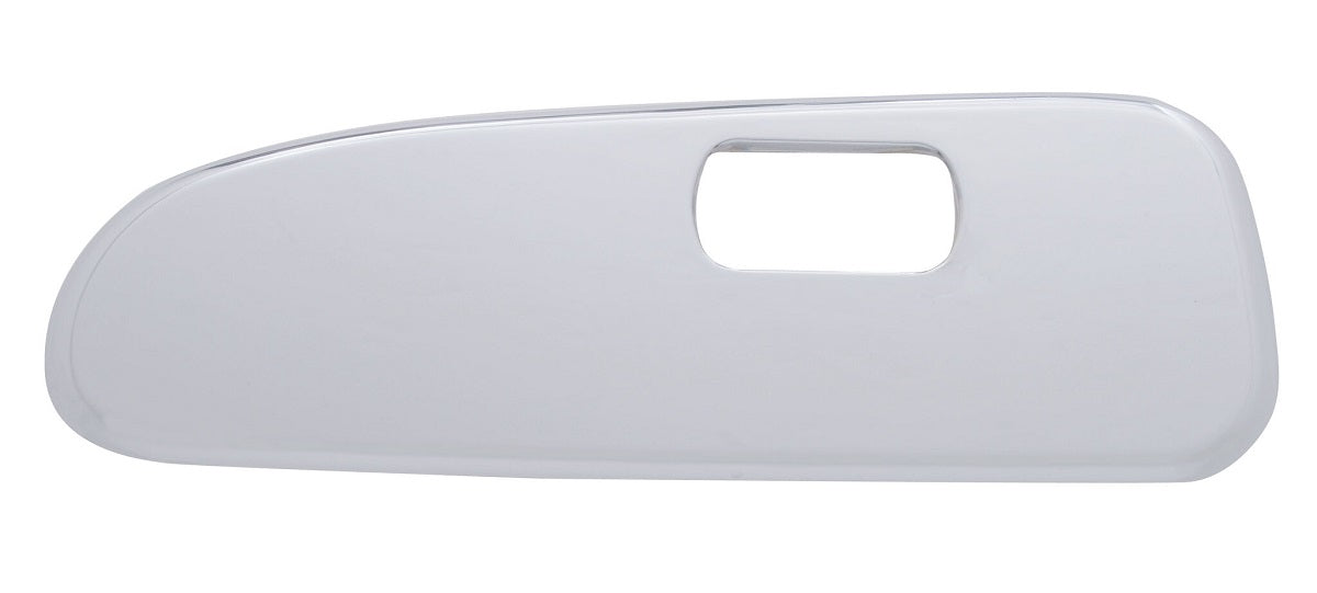 Chrome Plastic Window Switch Panel (1 Cutout) For 2006-2019 Peterbilt -Driver