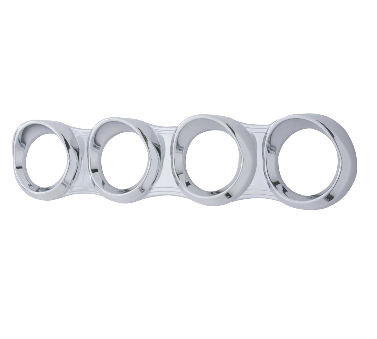 4 Gauge Cluster Cover W/ Visor For 2006+ Peterbilt 379 384 386 387 388 389