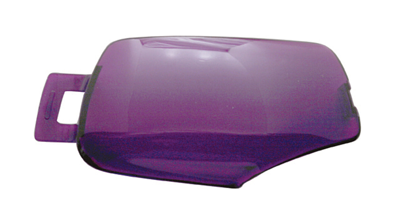 (2) Purple Side Dome Light Lens Fits Kenworth W900L/T800 2006-14 And T660 2008-14