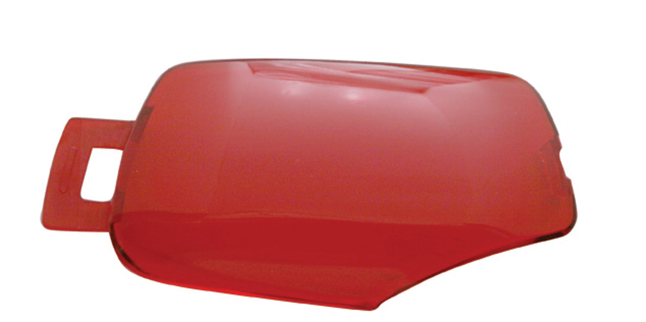 (2) Red Side Dome Light Lens Fits Kenworth W900L/T800 2006-14 And T660 2008-14