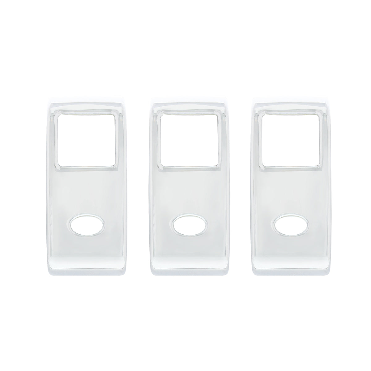 Chrome Rocker Switch Cover For Peterbilt 579 (2013-2019) & 567 (2014-2018)